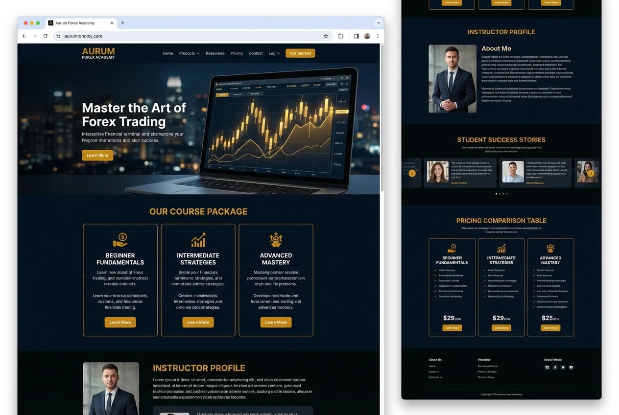 Forex Education Website